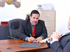 Grosse titten, Milf, Büro