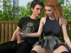 En tercera dimension, Juegos, Pelirrojo, Adolescente