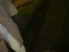 Paar, Schwanz, Selbstgemacht, Milf, Im freien, Öffentlich, Muschi, Rasiert