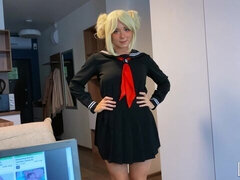 Anal, Culo, Culo grande, Rubia, Mamada, Pajear, Adolescente, Uniforme