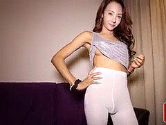 Asiatisch, Füsse, Fingern, Transe, Transfrau, Solo, Jungendliche (18+), Thai