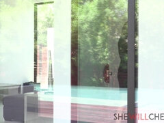 デカパイ, ブロンド, 巨乳な, 浮気者, ハードコア, 異人種間, オフィス, 妻