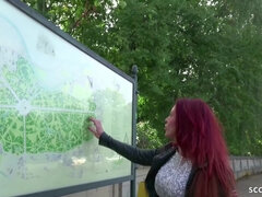 GERMAN SCOUT - REDHEAD MILF STACEY DEEP ANAL SEX AT CASTING IN BERLIN - Reality