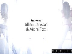 Hotties Jillian Jansen and Aidra Fox Share Huge Cock In Sensual Threesome - S14:E4