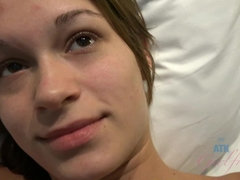 Leie, Braunhaarige, Besamung, Freundin, Piercing, Pov, Schlafend, Titten