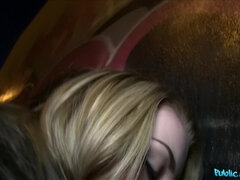Public Agent - Skinny Blond Hair Babe Shagged Outside 1