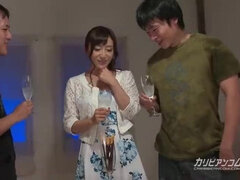 Asiatisch, Besamung, Handjob, Lecken, Orgasmus, Muschi, Weibliche ejakulation