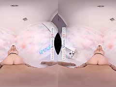 Experience the ultimate pleasure with Blake Blossom's tight pussy and tight ass in VR