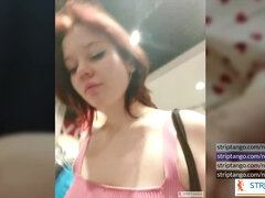 素人, アナル, バイセクシャル, ディルド, ダブル開発, 一人, オッパイの, ウェブカメラ