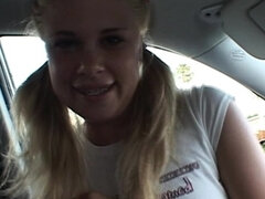 Little Summer Fingering at the Car