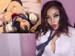 Busty swinger gets wild and has a steamy creampie