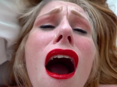 Alexxa Starr moans while getting cock in POV-style video