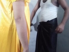 At home, beautiful girls, big