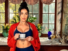 Incroyable, Salle de bains, Béant, Lingerie, Masturbation, Mère que j'aimerais baiser, Solo, Jarretelles