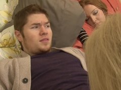 Анальный секс, Семяизвержение, Глубокая глотка, Мужья, Зрелые, Натуральные сиськи, Спящие, Сиськи