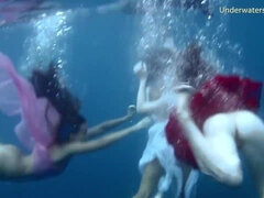 フェティッシュ, ドイツ人, Hd, レズビアン, プール, 公共, シャワー, オッパイの