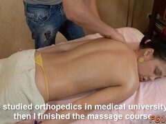 Unexperienced russian ultra-cutie odile penetrated in doggy style