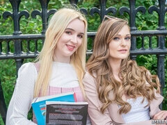 Жопа, Блондинки, Минет, Две девушки, Пенис, Бритые, Молоденькие, Сиськи