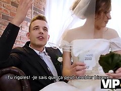18 jaar, Brijd, Stel, Europees, Hd, Geld, Tiener, Bruiloft