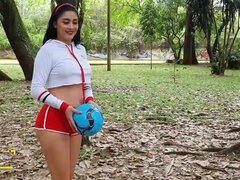 指いじり, Hd, オナニー, アウトドア, 公共, 一人, ティーン, オッパイの