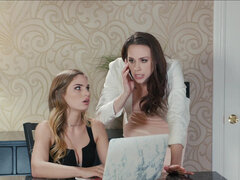 Sydney Cole apologizes for being late for work from Chanel Preston