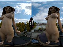 3d, 美女, デカパイ, 現実, 一人, オッパイの