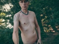 Leie, Strand, Grosser schwanz, Schwul, Deutsch, Masturbation, Nackt, Öffentlich