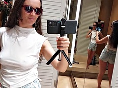 素人, デカパイ, 食い込み, 衣服着たままセックス, 毛深い, ハードコア, 淫乱熟女, 母