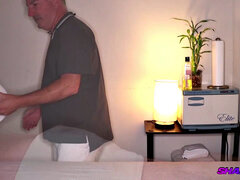 Handjob, Massage, Masturbation, Sauna