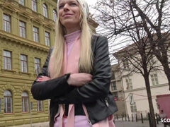 Gros cul, Sucer une bite, Tir de sperme, Queue, Allemand, Hard, Petite femme, Nénés