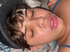 デカチン, コンピレーション, 気狂い, イく瞬間, 顔射, 手コキする, デカチンの, オッパイの