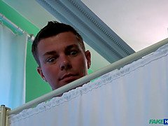 Daniella Margot & Nurse share a big cock in a hot FFM threesome