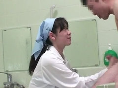 アジア人, フェラチオ, 中出し, 女, 手コキする, 日本人, 淫乱熟女