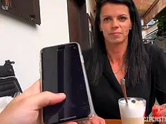 Czech Streets u2013 Milf Enjoys a Vibrator in Public