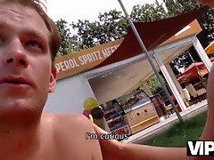 Plage, Cocu, En levrette, Hd, De plein air, Pov, Fils, Adolescente