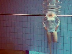 素人, ビキニ, カワイイ, ソフトコア, ティーン, 水中
