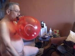 Vintage gay dude indulging in some solo fun