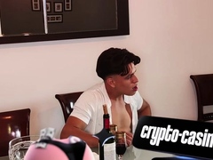 Boss's wifey seduced and creampied me, hot-wifed while he