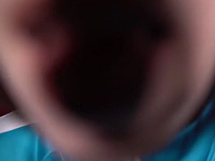 Amateur, Chica, Negro, Mamada, Ébano, Masturbación, Pov, Tetas