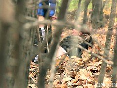 Amateur, Morena, Al aire libre, Público, Voyeur