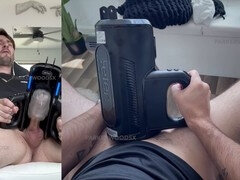 Amerikaans, Grote lul, Sperma shot, Eerste keer, Doordringend, Alleen, Tatoeage, Speelgoed