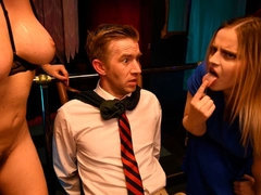 ぽっちゃり, デカパイ, フェラチオ, 茶髪の, フェティッシュ, ハードコア, なめる, 下着