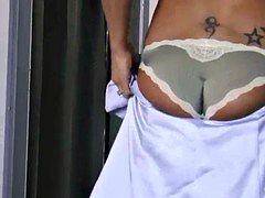 Ass, Blowjob, Brunette, Couple, Fetish, Latina