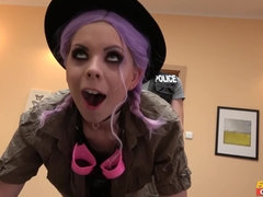 Lili Parker gets fucked by fake cop Steve Qute