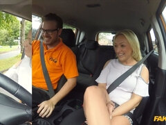 Amber Deen's Britishirginness is put to the test in fake driving school