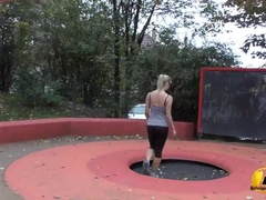 Cul, Énorme, Mère que j'aimerais baiser, Nue  à poil, Seins naturels, Mamelons, Public, Sport