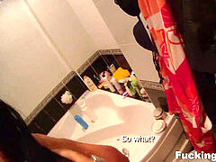 フェラチオ, 大学生, イく瞬間, 顔射, 眼鏡, オマンコ, 剃毛, ティーン