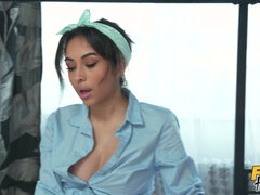 お尻, デカチン, 巨乳な, 顔射, ハードコア, メイド, 自然山雀, ピアス