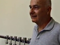 素人, デカチン, 黒人, フェラチオ, 熟年, 淫乱熟女, 三人, 妻