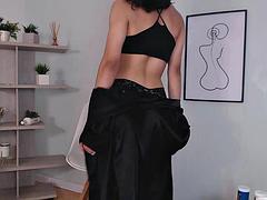 美女, いじめ, オッパイの